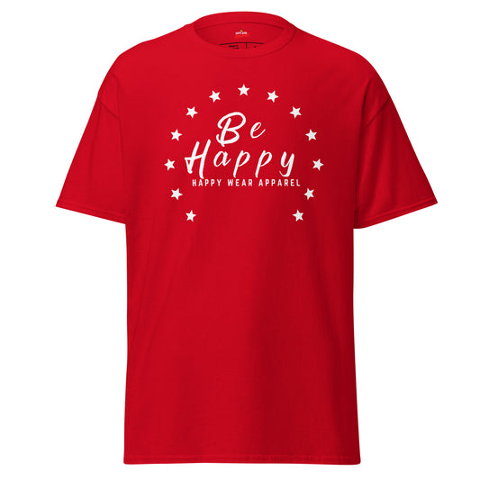 Be Happy Red T-shirt