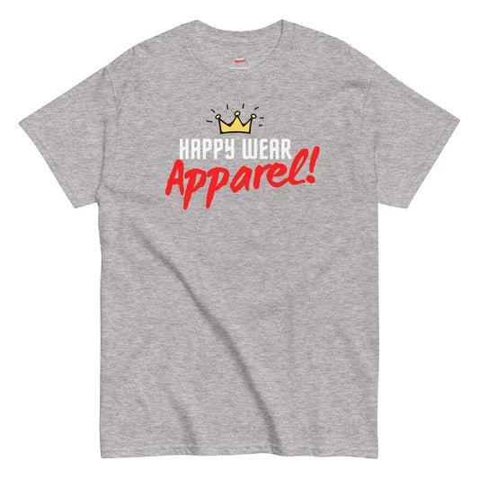 Happy Wear Apparel Grey Logo T-shirt